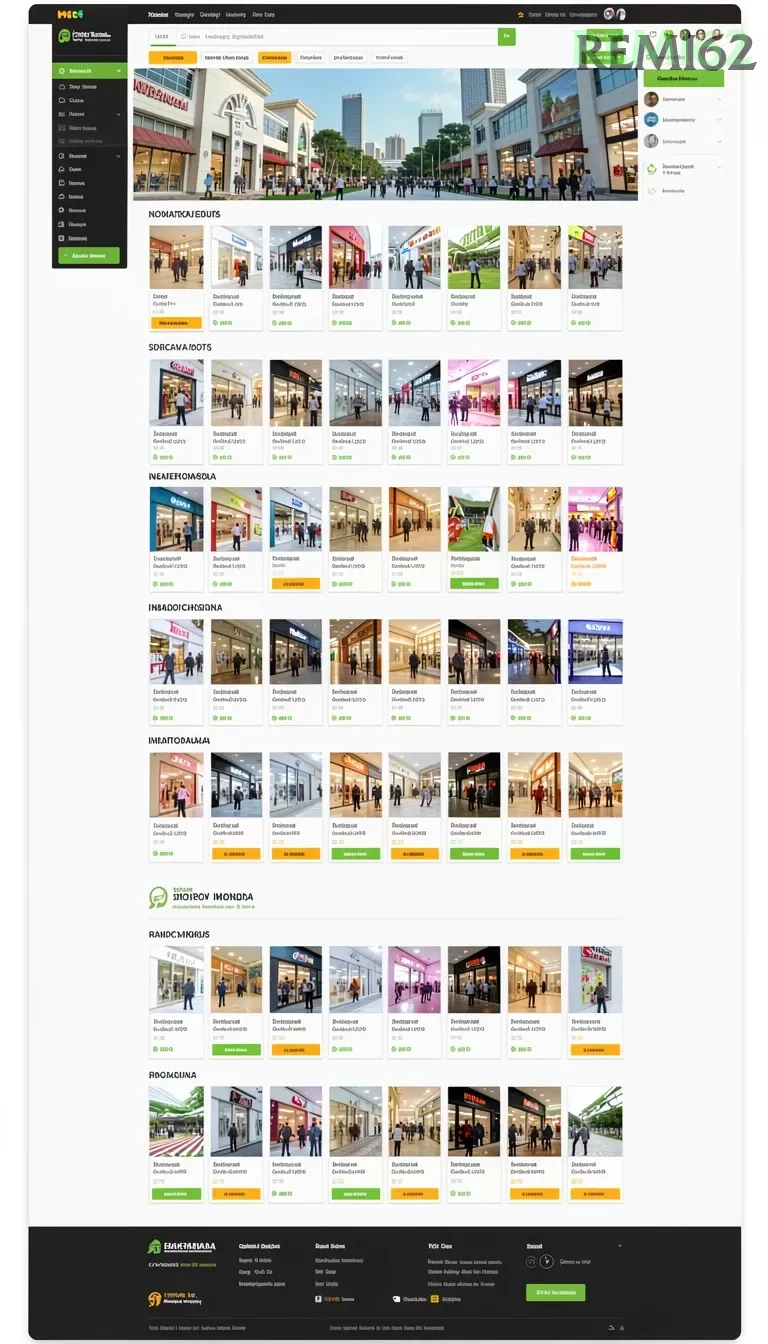 Cuplikan layar RK55 — menu navigasi
