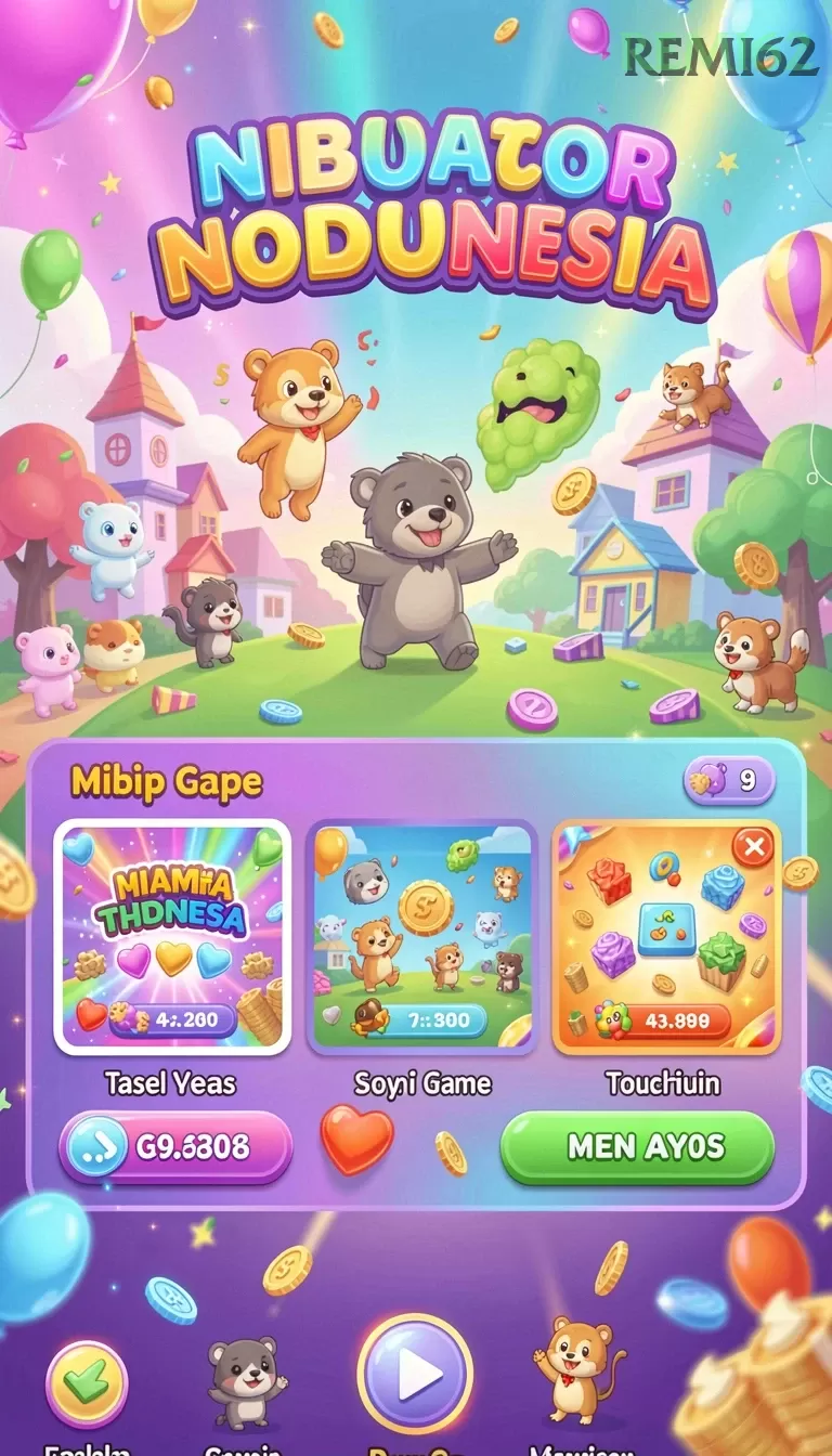 Cuplikan layar KKSLOT777 — menu navigasi